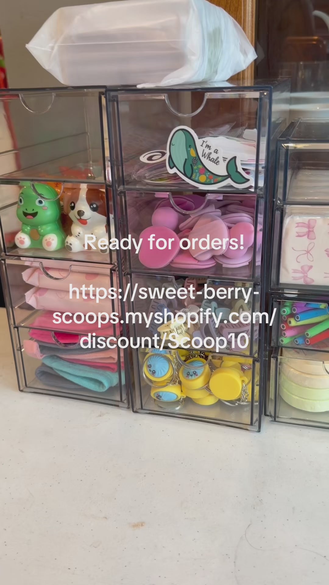 2 Sweet Berry Scoops